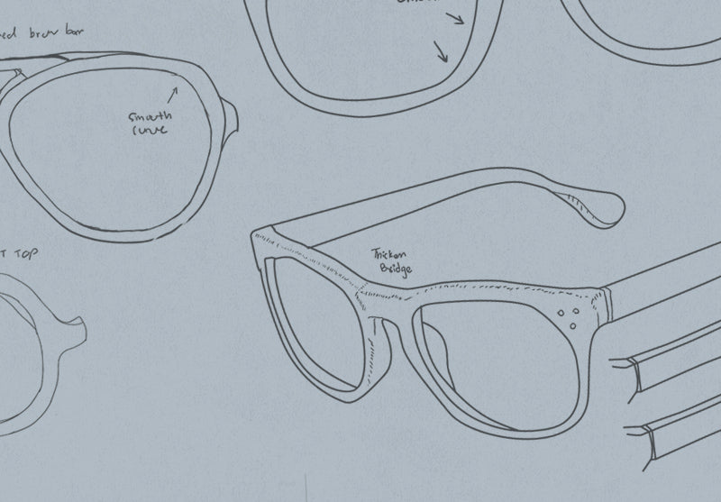 Toucca Sunglasses - toucca kids design of sunglasses showing how its made